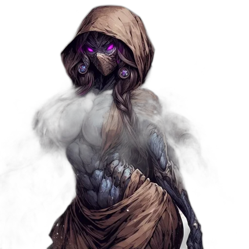 mask, creature, face, dress transparent PNG cut-out
