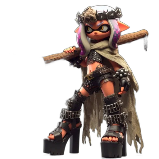 weapon, robot, concept art, 3d render transparent PNG cut-out