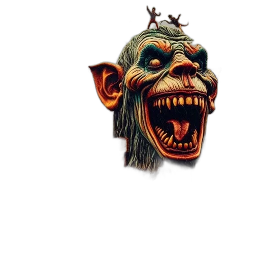 mask, creature, crown, face transparent PNG cut-out