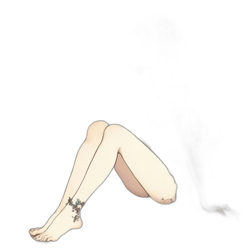 staff, dress, weapon, shoes transparent PNG cut-out