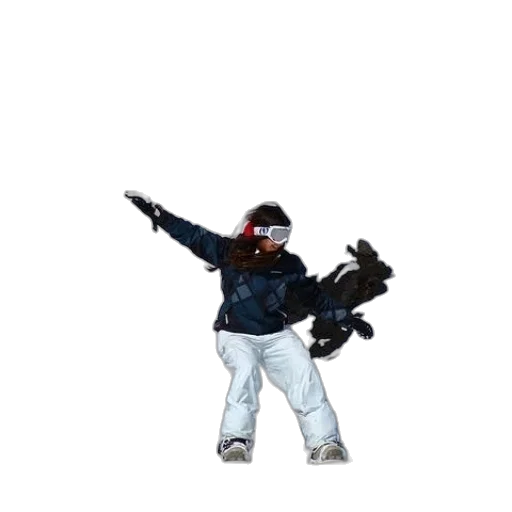 staff, jacket, weapon, robot transparent PNG cut-out