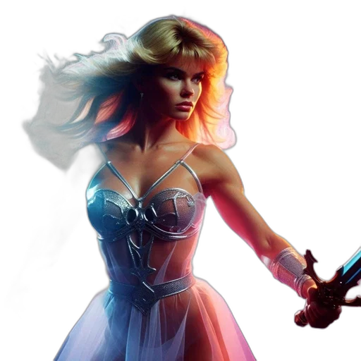 concept art, comic book art, fantasy art, 3d render transparent PNG cut-out
