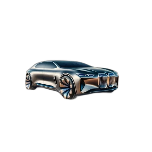 car, 3d render, concept art, photorealistic transparent PNG cut-out