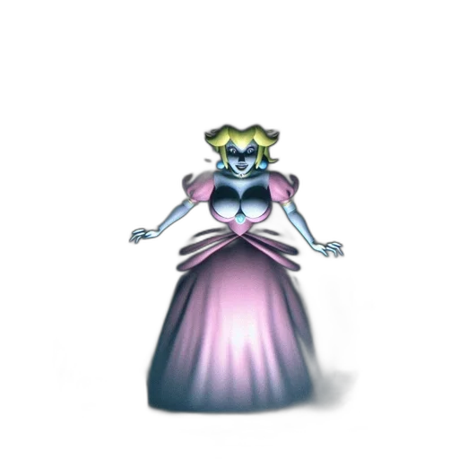 dress, crown, staff, jewelry transparent PNG cut-out