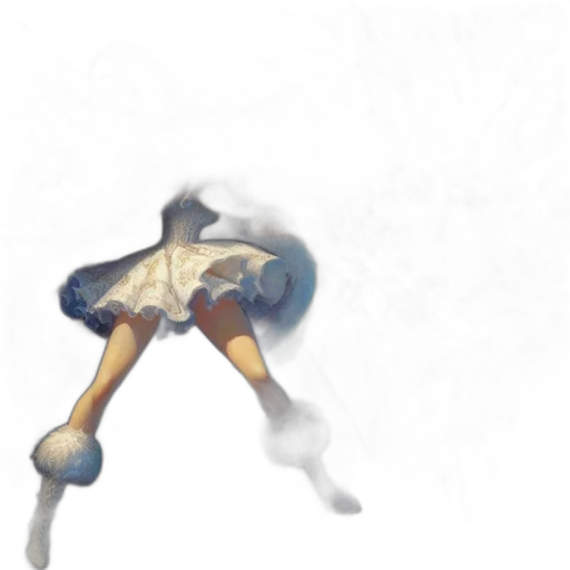 dress, staff, mask, weapon transparent PNG cut-out