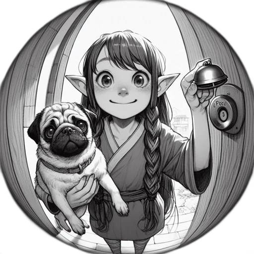 fantasy art, cartoon, comic book art, concept art transparent PNG cut-out