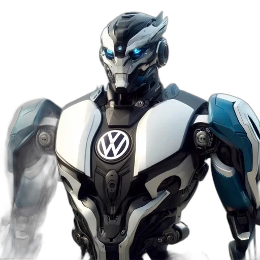 robot, concept art, 3d render, comic book art transparent PNG cut-out