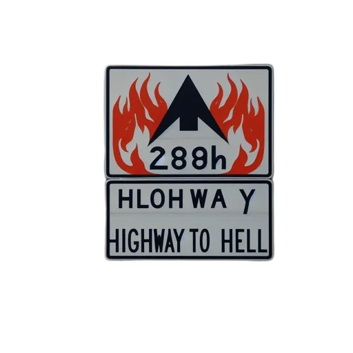 road, sign, alongside, tree-lined transparent PNG cut-out