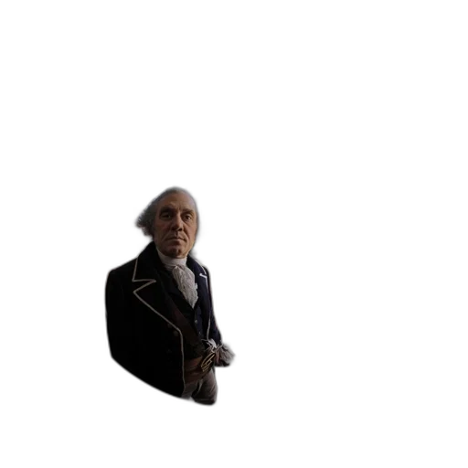 jacket, face, umbrella, staff transparent PNG cut-out