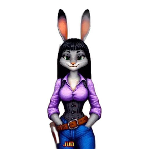 animal, staff, weapon, 3d render transparent PNG cut-out