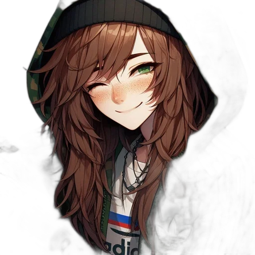 face, jacket, hat, mask transparent PNG cut-out