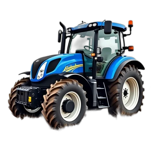 new, holland, agriculture, logo transparent PNG cut-out