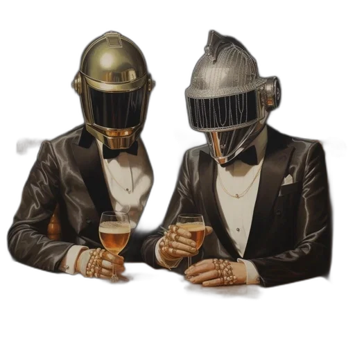 mask, robot, jacket, hat transparent PNG cut-out