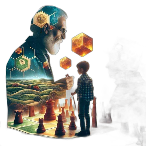 concept art, fantasy art, pixel art, 3d render transparent PNG cut-out