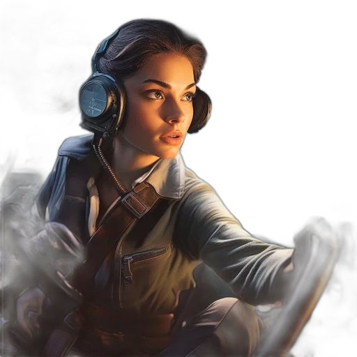 staff, weapon, jacket, face transparent PNG cut-out