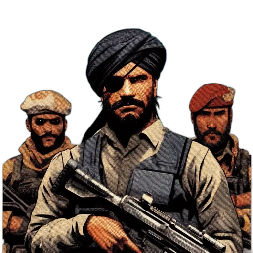 weapon, comic book art, pixel art, concept art transparent PNG cut-out