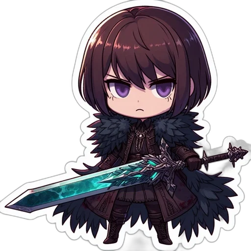 sword, weapon, staff, pixel art transparent PNG cut-out