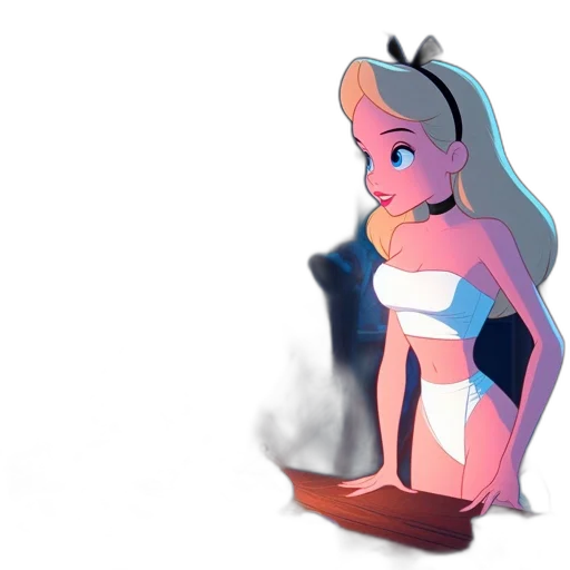 dress, 3d render, concept art, cartoon transparent PNG cut-out
