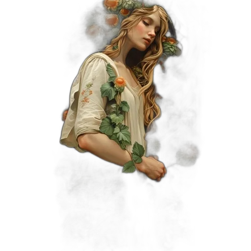 staff, dress, face, hat transparent PNG cut-out