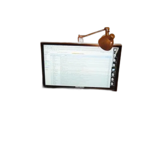 staff, cluttered, desk, laptop transparent PNG cut-out
