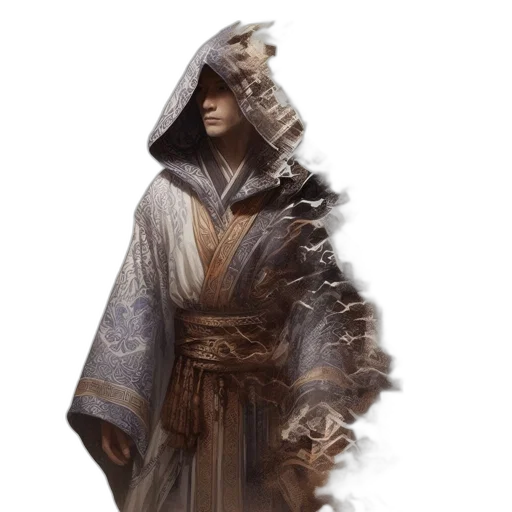 jacket, staff, mask, face transparent PNG cut-out