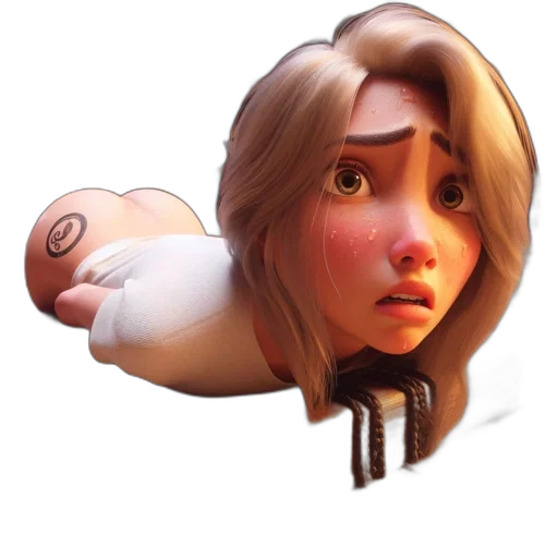 face, creature, mask, staff transparent PNG cut-out