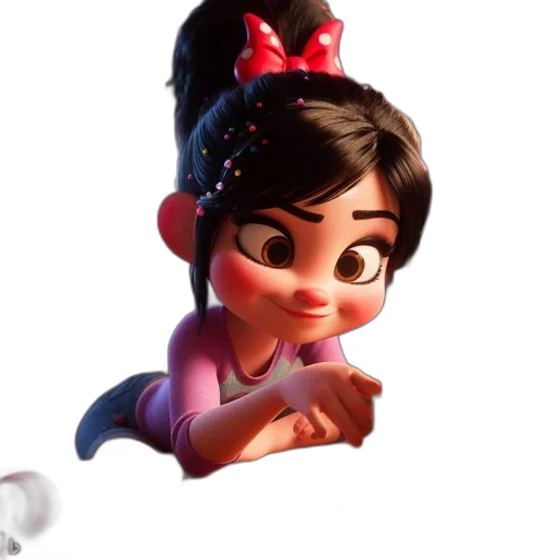 staff, face, dress, 3d render transparent PNG cut-out