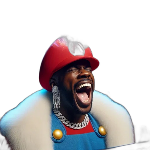 face, hat, animal, concept art transparent PNG cut-out