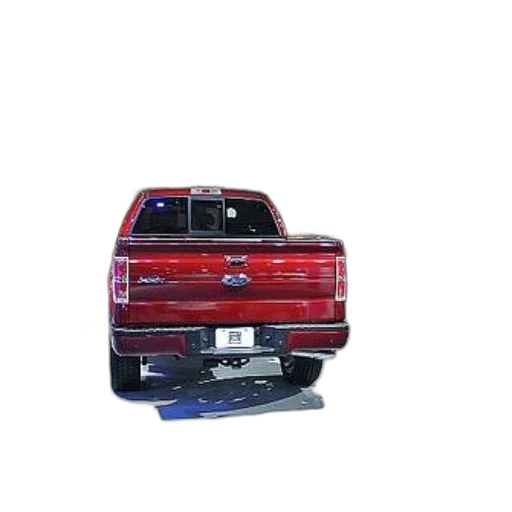 car, red, ford, truck transparent PNG cut-out