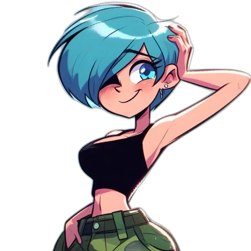 dress, robot, jacket, anime transparent PNG cut-out