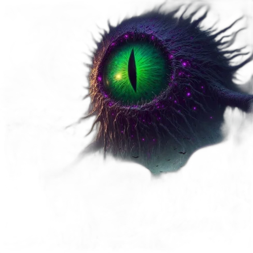 creature, mask, hair, animal transparent PNG cut-out