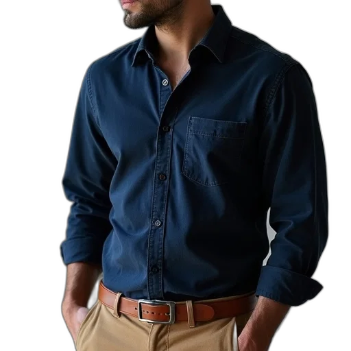 jacket, staff, photorealistic, 3d render transparent PNG cut-out