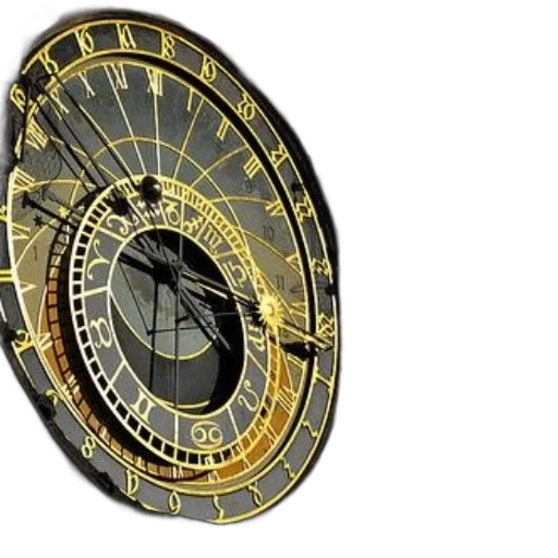 jewelry, large, ornate, clock transparent PNG cut-out
