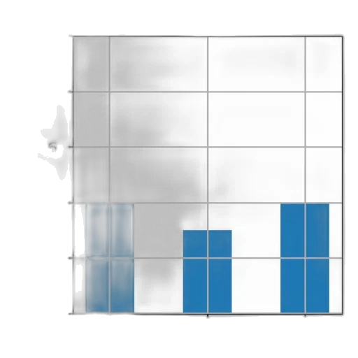 umbrella, building, 3d render, fog transparent PNG cut-out