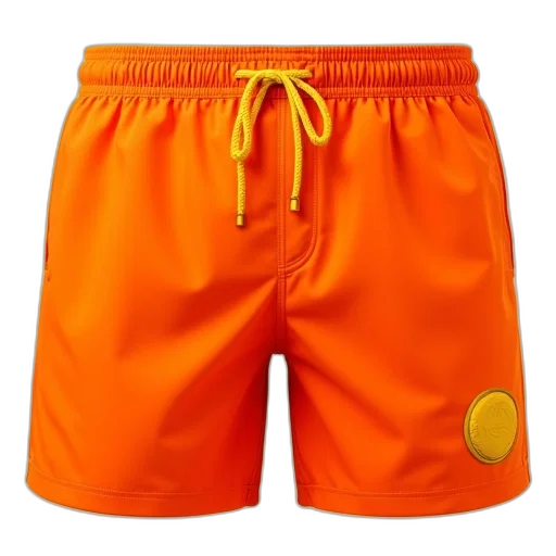 neon, pair, bright, orange transparent PNG cut-out