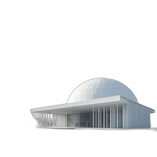 building, 3d render, concept art, photorealistic transparent PNG cut-out
