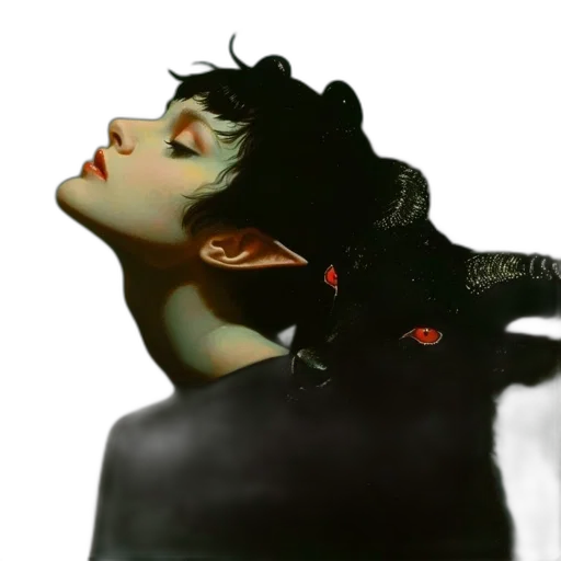mask, face, dragon, creature transparent PNG cut-out