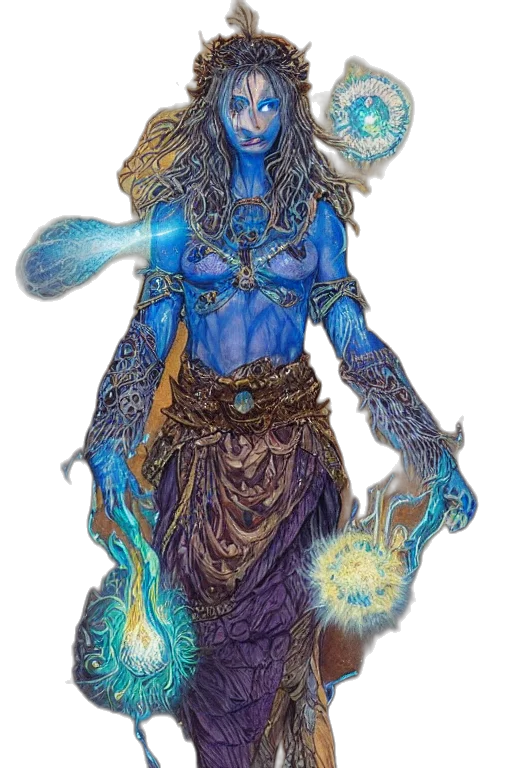 staff, fantasy art, concept art, comic book art transparent PNG cut-out
