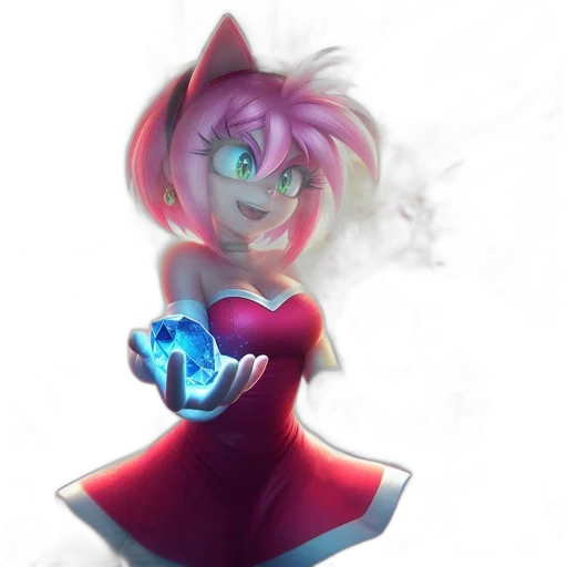 dress, staff, robot, weapon transparent PNG cut-out