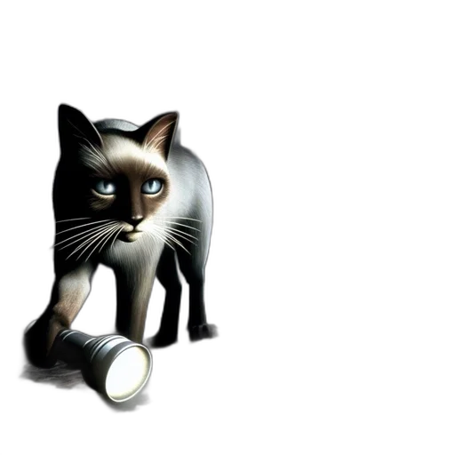animal, staff, creature, 3d render transparent PNG cut-out