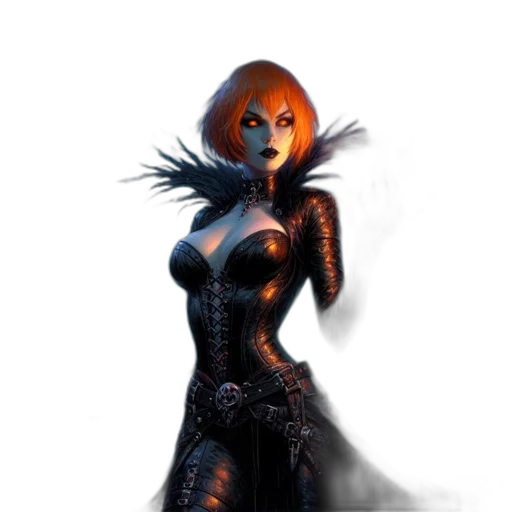 mask, dress, staff, concept art transparent PNG cut-out