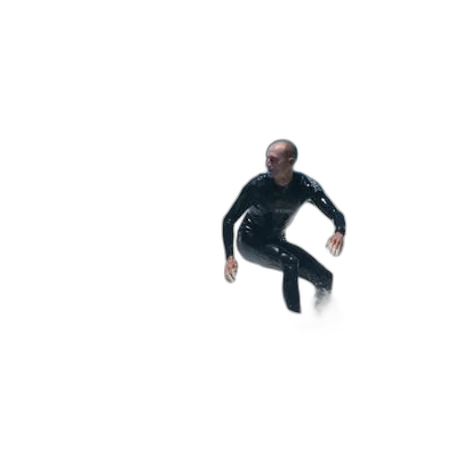 creature, staff, robot, jacket transparent PNG cut-out