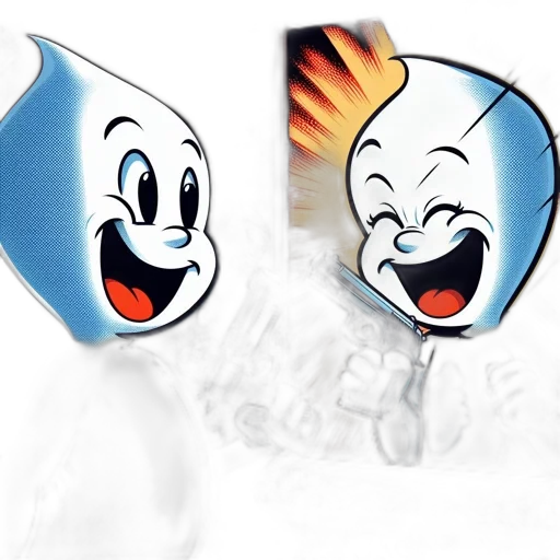 mask, concept art, cartoon, 3d render transparent PNG cut-out