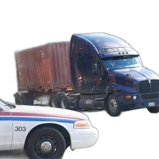 car, police, number, 303 transparent PNG cut-out