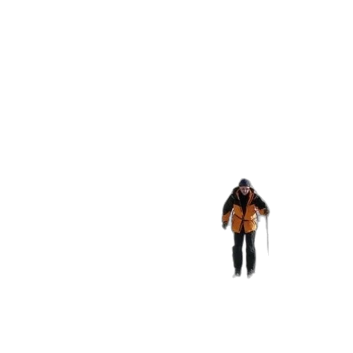 jacket, staff, hat, umbrella transparent PNG cut-out