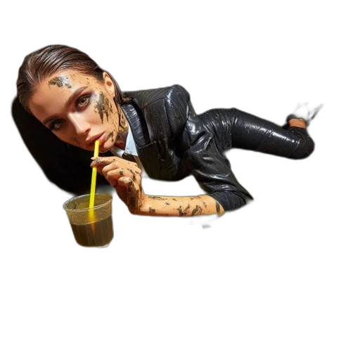 bottle, face, staff, food transparent PNG cut-out