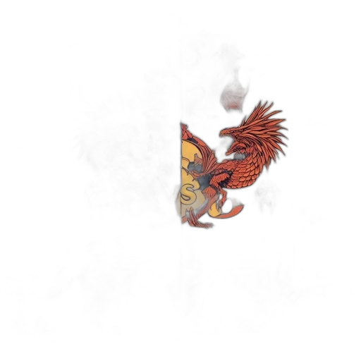 dragon, creature, staff, animal transparent PNG cut-out