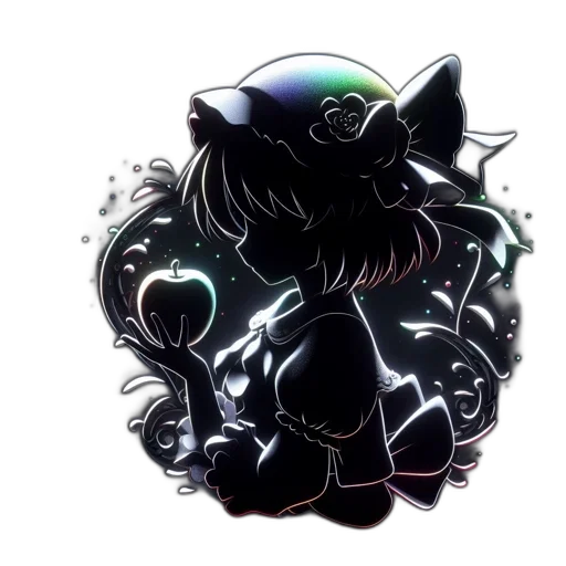 creature, concept art, pixel art, anime transparent PNG cut-out