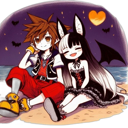 animal, anime, pixel art, fantasy art transparent PNG cut-out