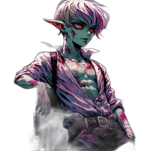 staff, creature, concept art, fantasy art transparent PNG cut-out